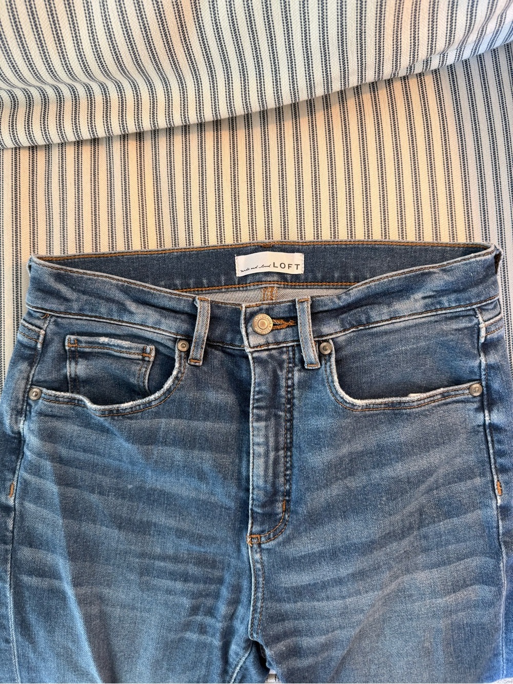 Loft Women’s High-Rise Skinny Jeans Petite